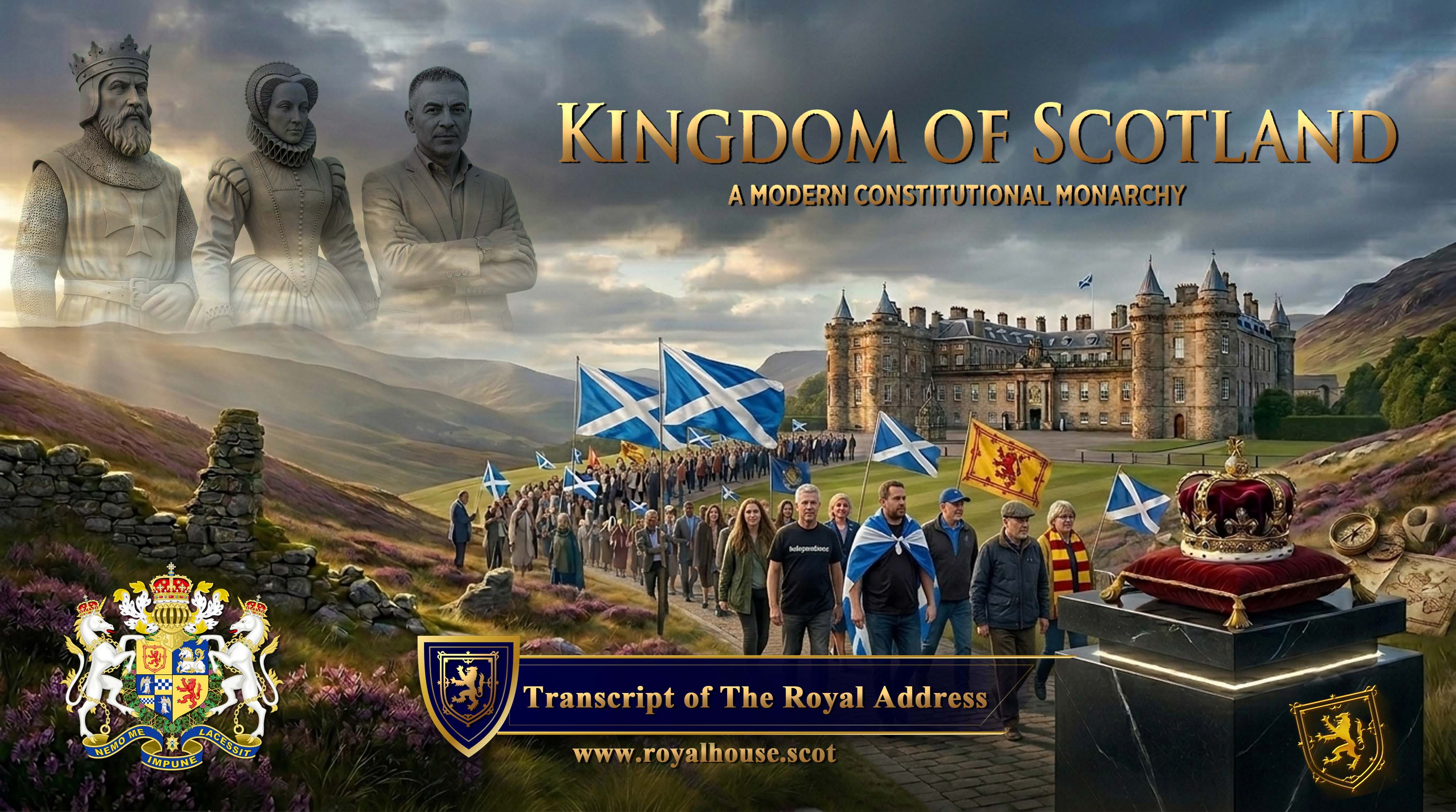 Transcript of The Royal Address